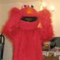 Elmo the red monster